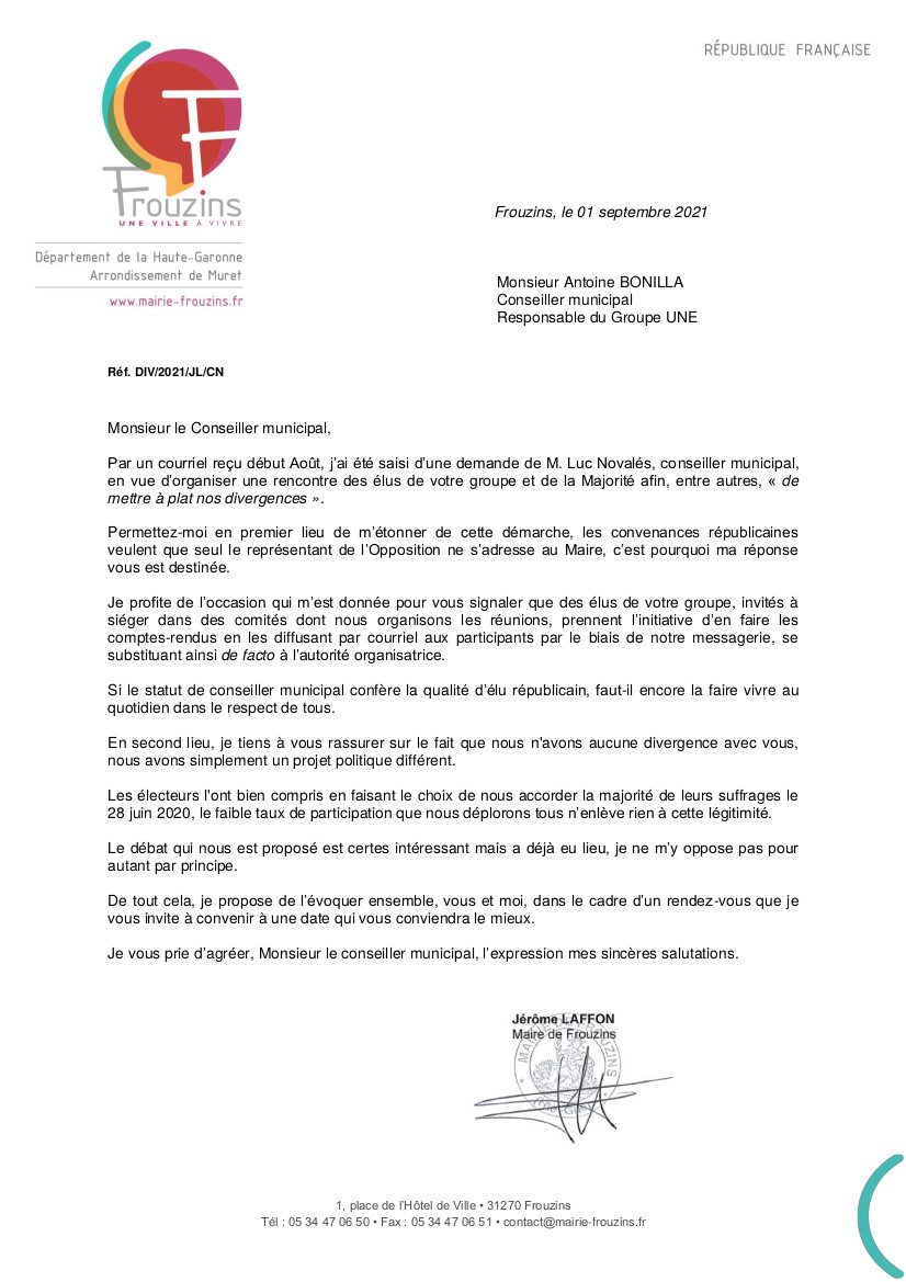 47% des électeurs frouzinois méprisés