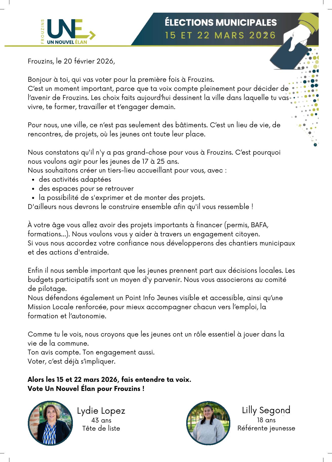 Tract #9 - Lettre aux jeunes